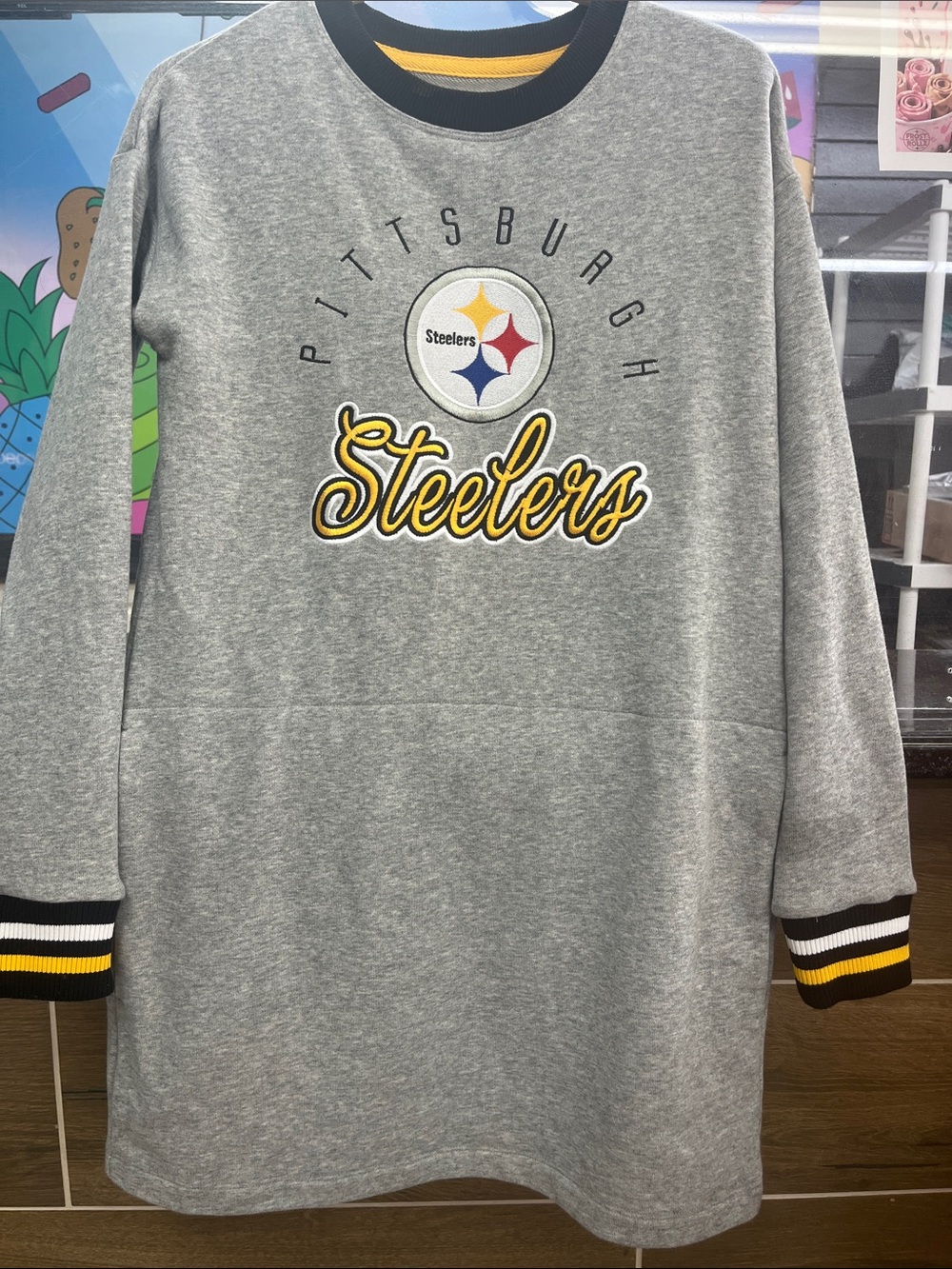 Gray Crewneck Sweatshirt